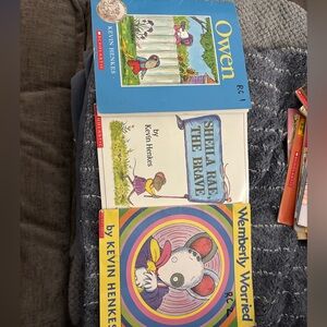 KEVIN HENKES
1. Owen
2. Sheila Rae, The Brave
3. Kimberly Worries